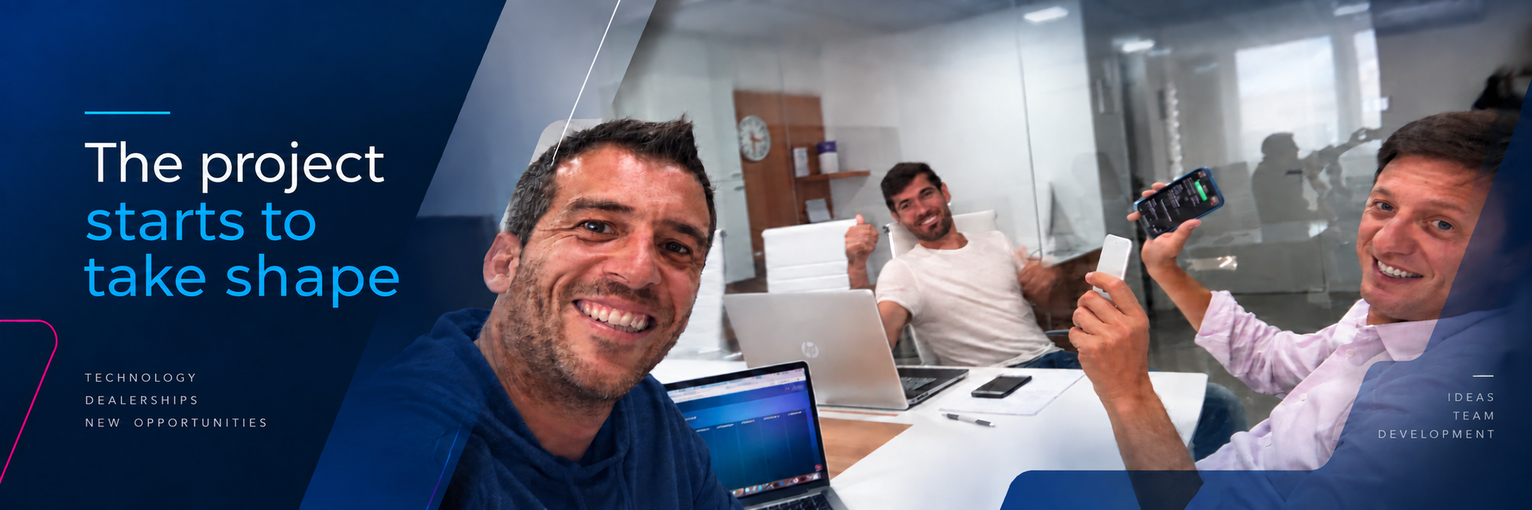 Working meeting during the initial planning of the Priuser project